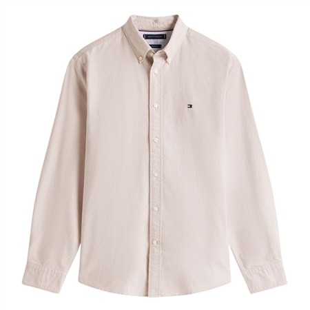 Tommy Hilfiger Solid Heritage Oxford Shirt - Canvas Beige - XL