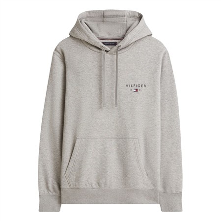 Tommy Hilfiger Brand Love Small Flag Logo Hoodie - Grey - XL