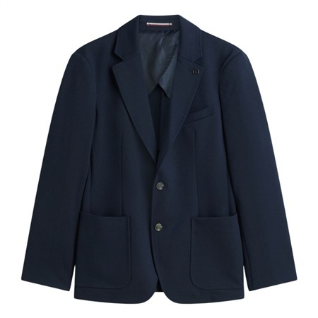 Tommy Hilfiger Punto Smart Casual Regular Fit Blazer - Navy - 40
