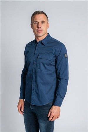 Xv Kings Flounder Overshirt - Admiral Navy - 2XL