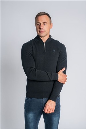 Xv Kings Perpignan Half Zip Jumper - Admiral Navy - L