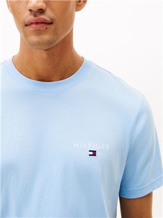 Tommy Hilfiger Brand Love Small Logo T-shirt - Blue - M