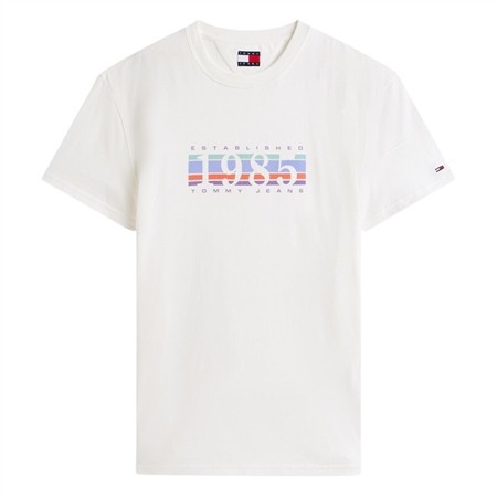 Tommy Jeans 1985 DNA Graphic T-Shirt - Beige - XS