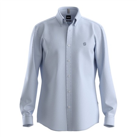 Boss H-Roan Button Down Shirt - Blue - 2XL