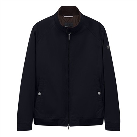Bugatti Mens Stand Collar Blouson - Navy - 40R