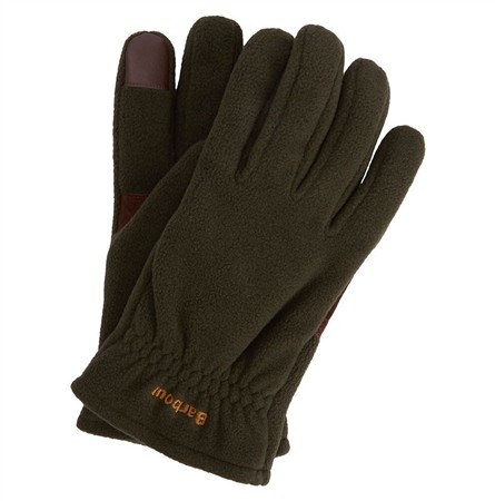 Barbour Coalford Fleece Glove - Green - XL