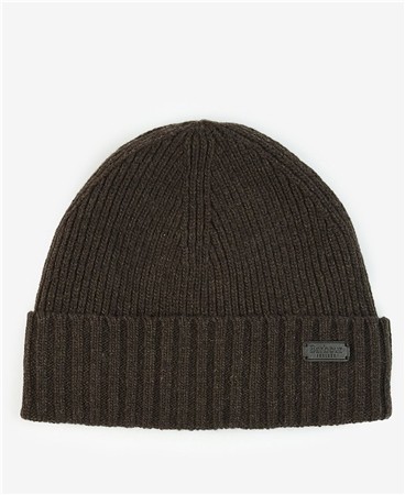 Barbour Carlton Beanie Hat - Moss - One