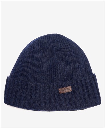 Barbour Carlton Beanie Hat - Blue - One