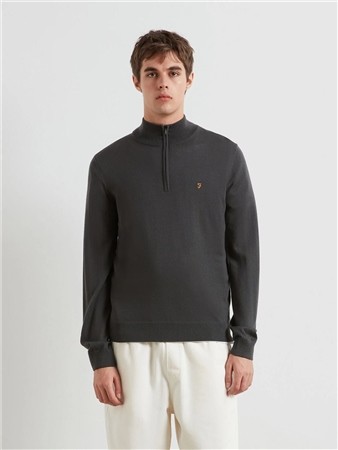 Farah Redchurch Merino Wool Sweater - Grey - XL