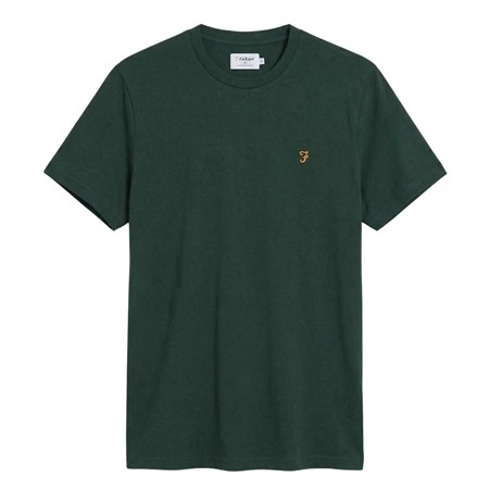 Farah Danny Organic Cotton Regular Fit T-shirt - Popular Green - S