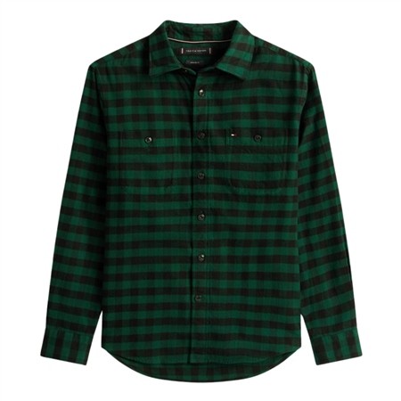 Tommy Hilfiger Buffalo Check Shirt - Green - XL