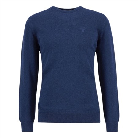 Barbour Pima Cotton Crew Neck Sweater - Navy - XL
