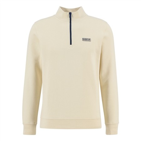 Barbour International Clipper Funnel Neck Sweatshirt - White - XL
