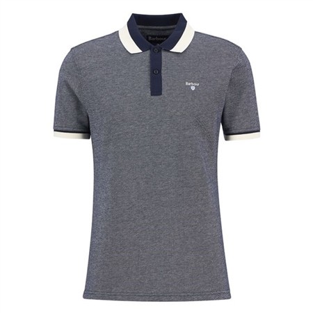 Barbour Helwith Tailored Polo Shirt - Navy - XL