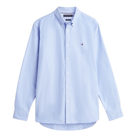 Tommy Hilfiger Oxford Dobby Oxford Shirt - Blue - XL