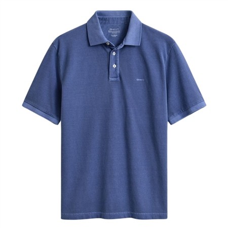 Gant Sunfaded Ss Polo Shirt - Blue - 2XL