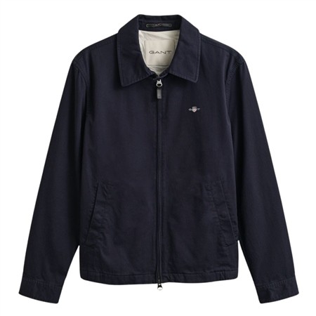 Gant Mens Cotton Windcheater Jacket - Navy - M