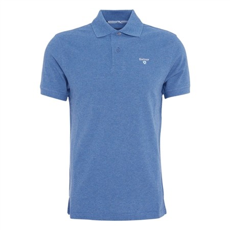 Barbour Tartan Pique Polo Shirt - Dark Blue - 2XL