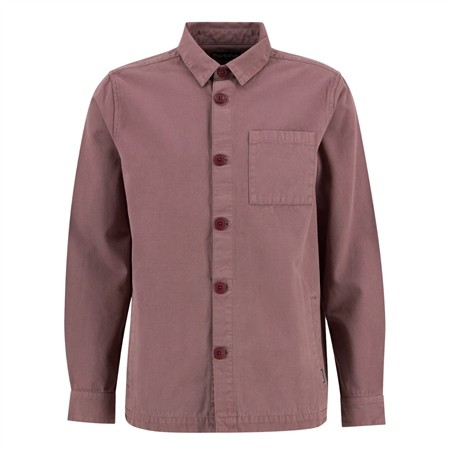 Barbour Regular Washed Overshirt - Pink - XL