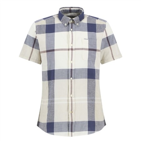 Barbour Douglas S/S Tailored Shirt - Mist - L