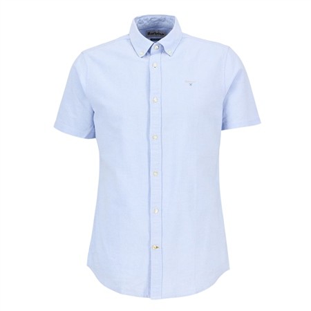 Barbour Oxtown Oxford Ss Tailored Shirt - Blue - XL