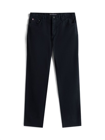 Tommy Hilfiger Denton Five-Pocket Stretch Essential Trousers - Navy - 36/30