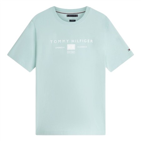 Tommy Hilfiger Brand Love Mono Logo T-shirt - Green - S