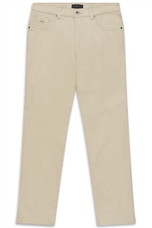 Bugatti Mens Casual 5 Pocket Trousers - Beige - 30/32