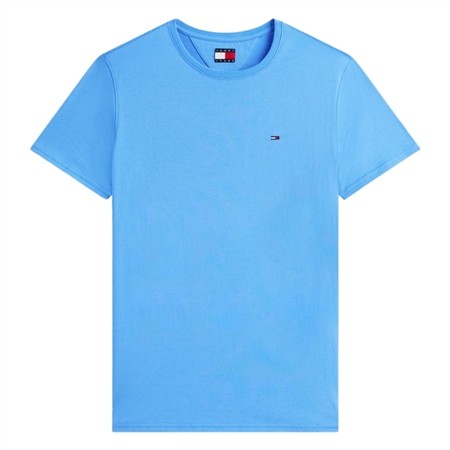 Tommy Jeans Tommy Flag Extra Slim Jersey T-Shirt - Blue - XL