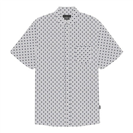 Bugatti Casual Printed SS Shirt - Blue - L