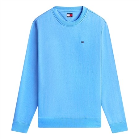 Tommy Jeans Tommy Flag Brushed Fleece Sweatshirt - Blue - L
