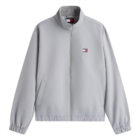 Tommy Jeans Essential Water Repellent Zip-Thru Jacket - Grey - S