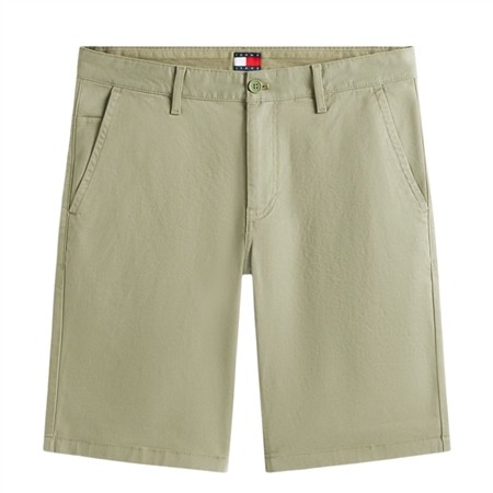 Tommy Jeans Scanton Twill Slim Chino Shorts - Green - 36