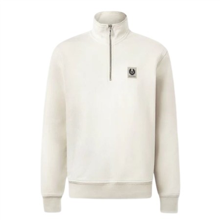 Belstaff Quarter Zip Sweatshirt - Beige - XL