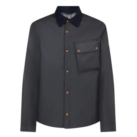 Belstaff Ground Waxed Cotton Jacket - Navy - XL