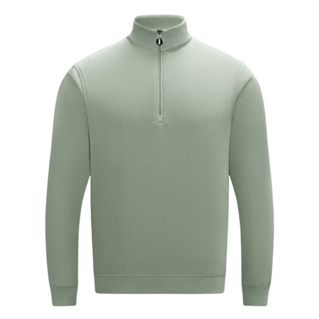 6th Sense Belter 1/4 Zip Sweatshirt - Green - M