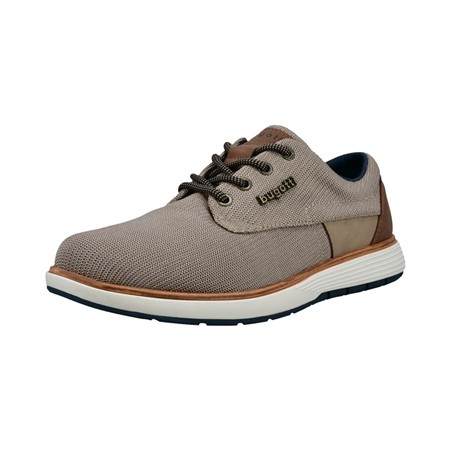 Bugatti Brute Casual Lace Up Shoes - Beige - 43