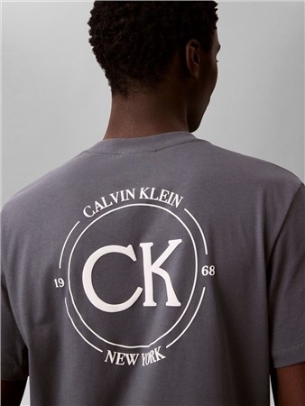 Calvin Klein Jeans 20s April Graphic T-shirt - Grey - M
