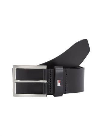 Tommy Hilfiger Hampton 4.0 Leather Belt - Black - 90