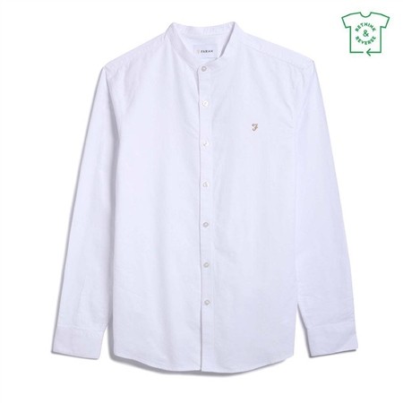 Farah Brewer Grandad - White - S