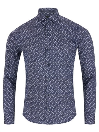 Remus Uomo Remus Shirt - Blue - 44