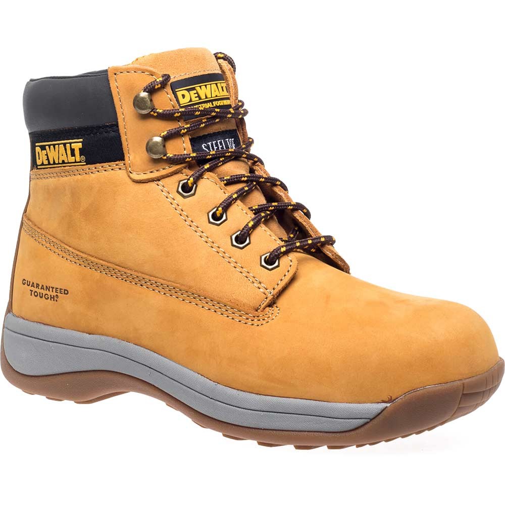 DeWalt Apprentice Light Weight Flexi Hiker Boots Honey Size 6