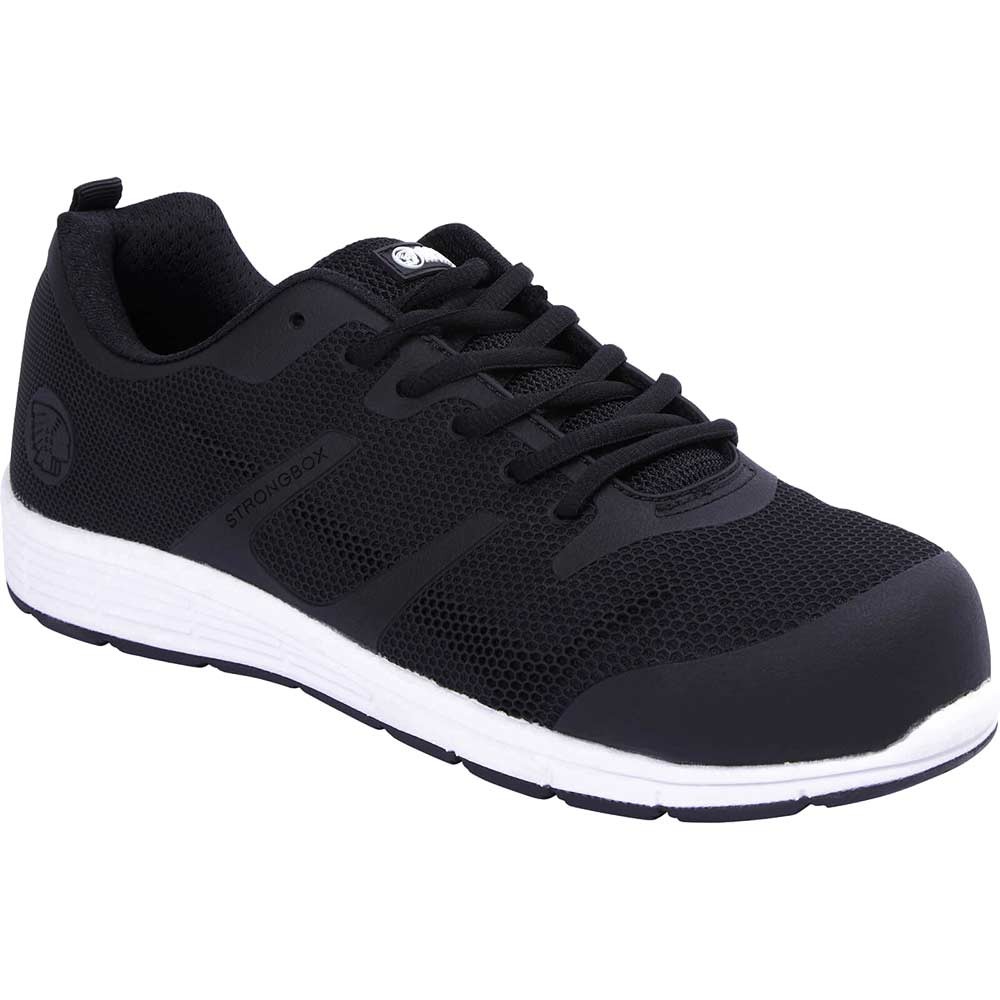 Apache Vault Lightweight Sports Trainers Black Size 4