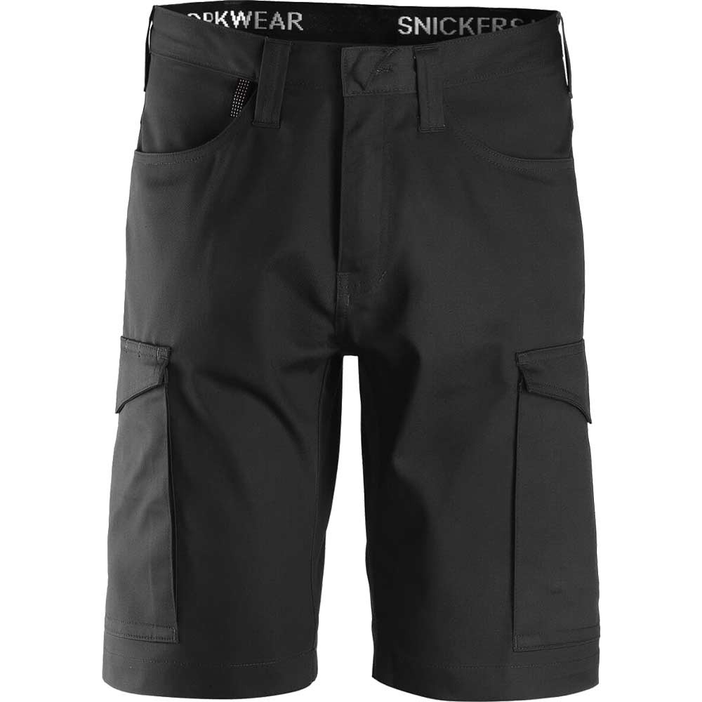 Snickers 6100 Mens Service Shorts Black 35"