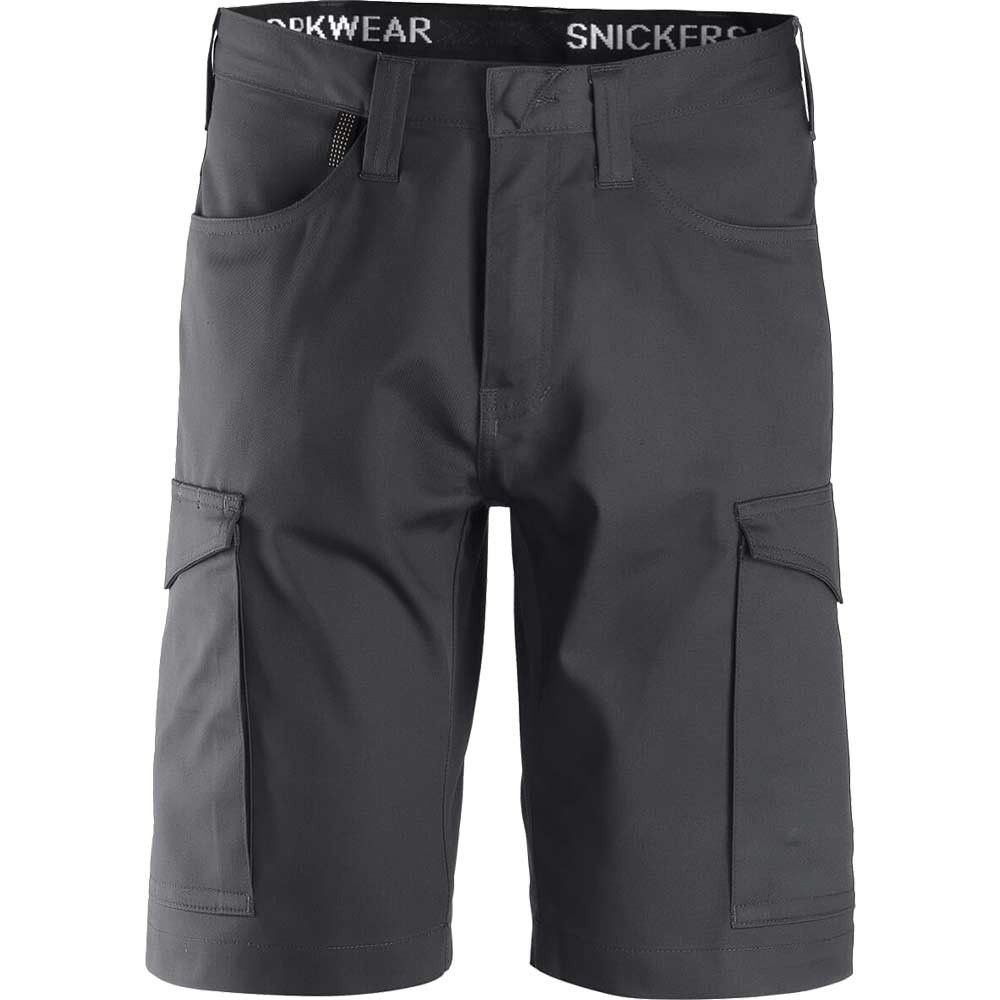 Snickers 6100 Mens Service Shorts Steel Grey 41"
