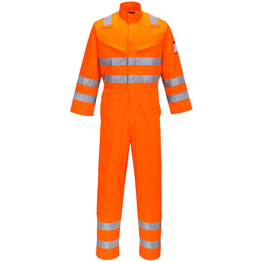 Araflame Hi Vis Flame Resistant Overall Orange 3XL 32"