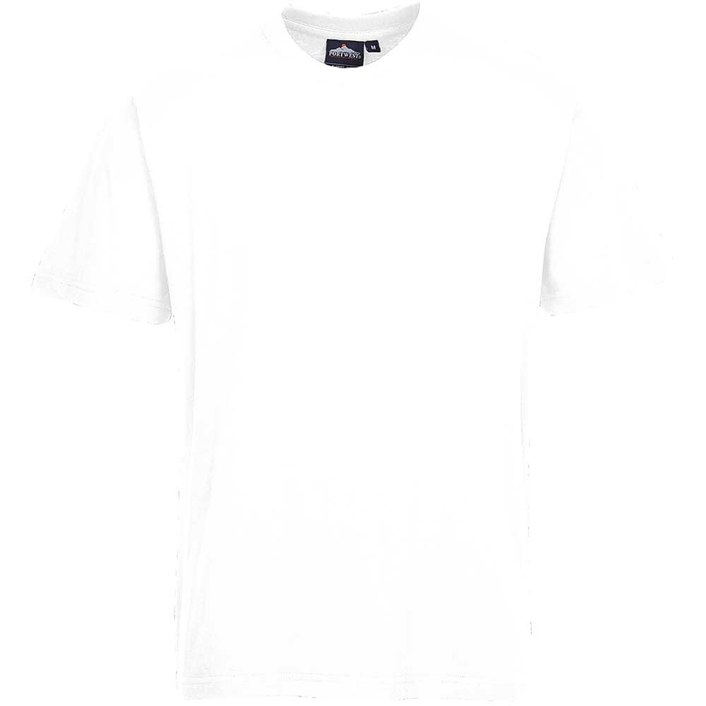 Portwest Turin Premium T Shirt White L