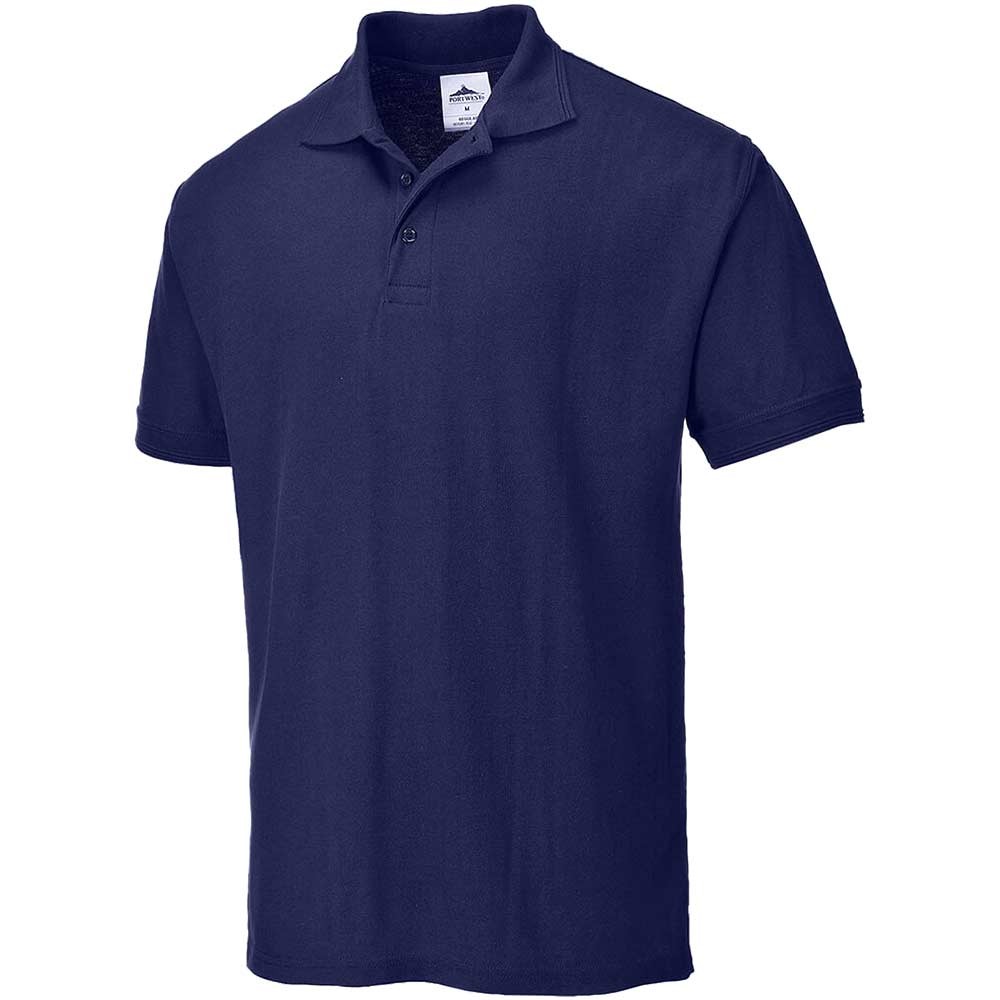 Portwest Naples Polo Shirt Navy 5XL