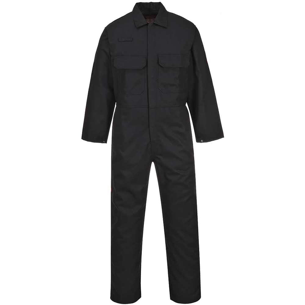 BizWeld Mens Flame Resistant Overall Black M 32"