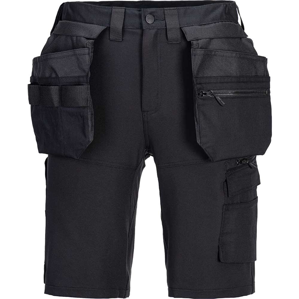 Portwest DX4 Craft Holster Work Shorts Black 44"